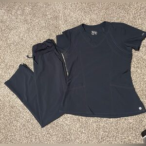 BARCO one scrub set - grey